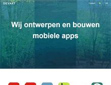 Tablet Screenshot of devart.nl
